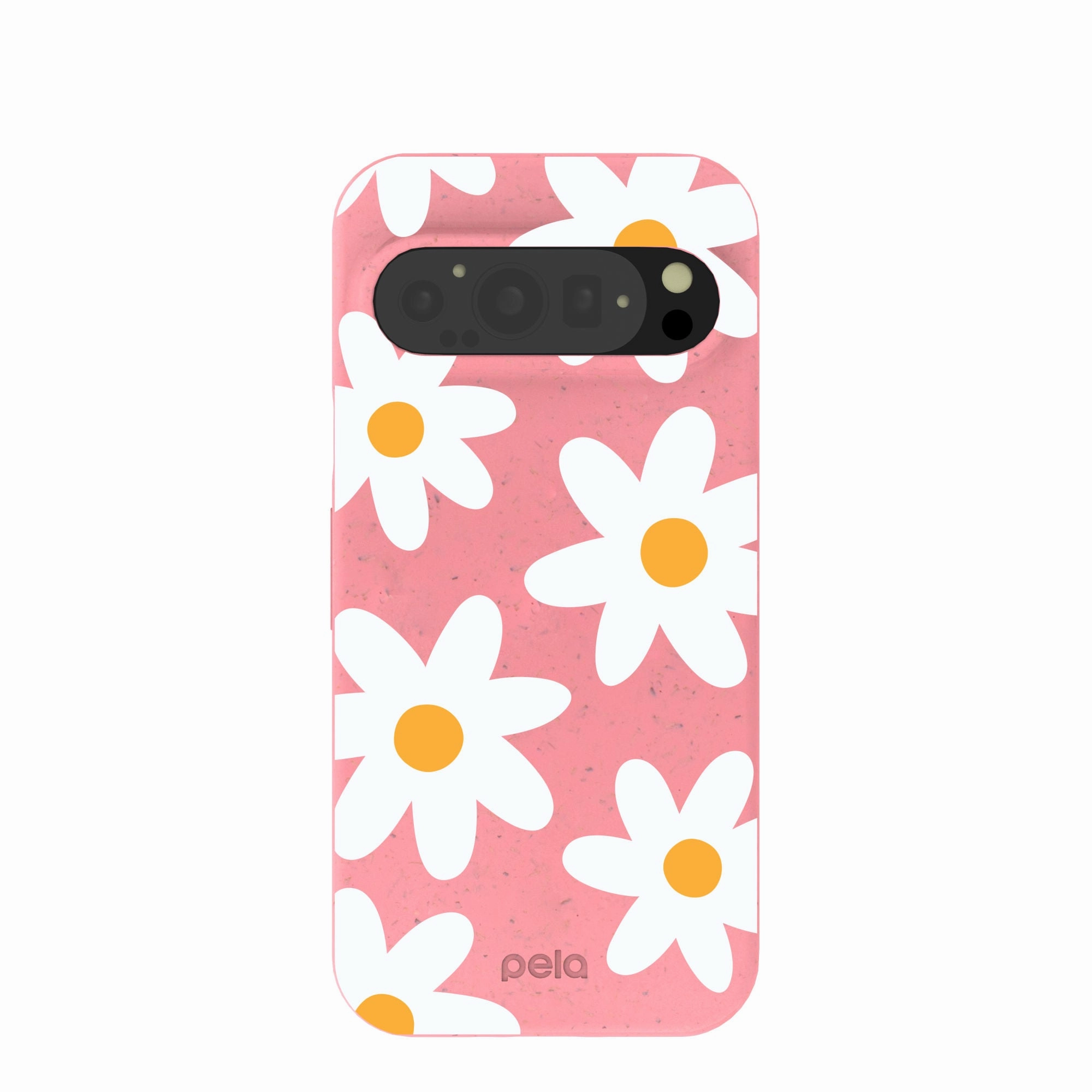 Youth Style Sleek Detail Bubblegum Pink Daisy Google Pixel 9/9 Pro Case