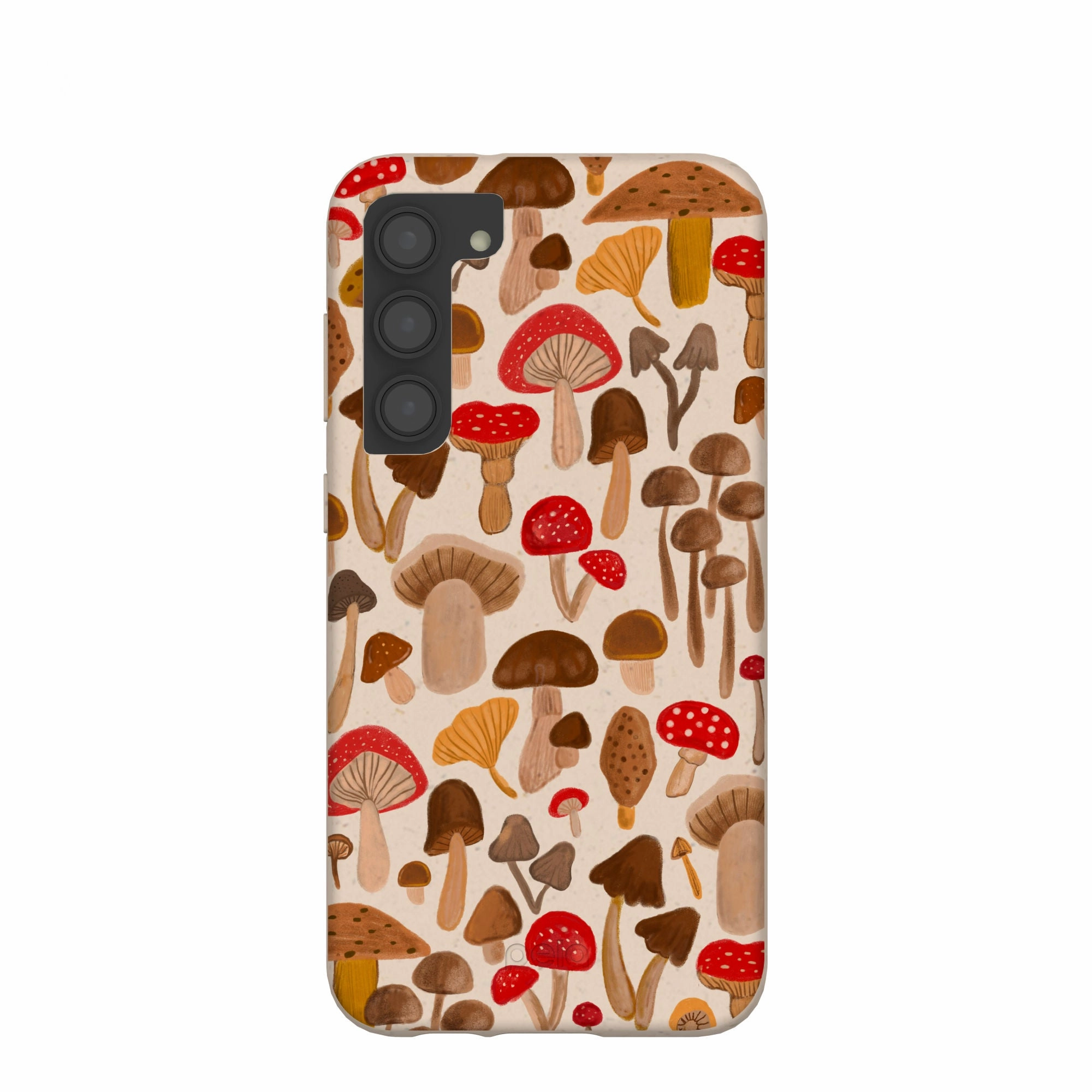 Seashell Shroomy Days Samsung Galaxy S23 (Plus) Case Flexible Surface Texture
