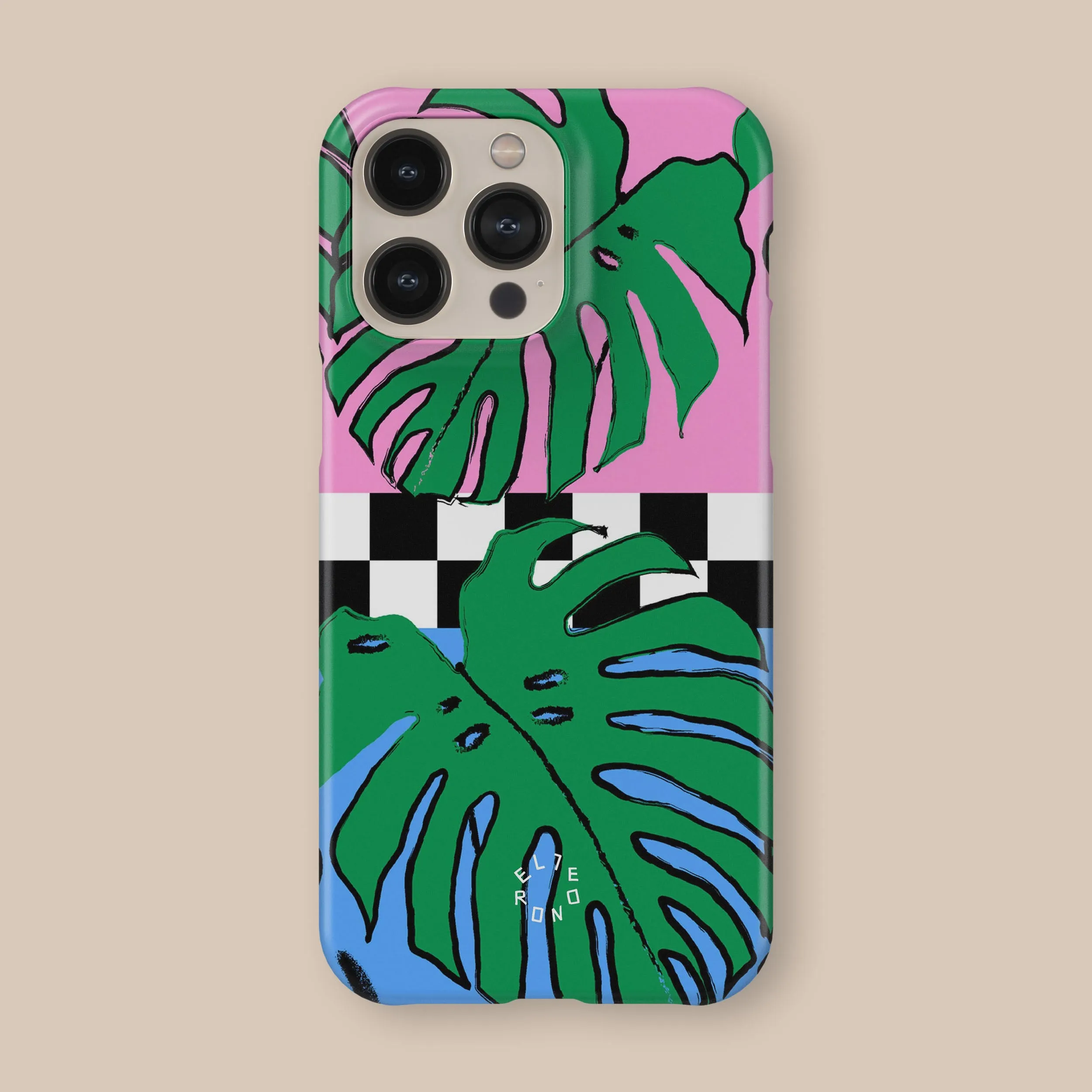 High End Look Tropical Leaves Phone Case