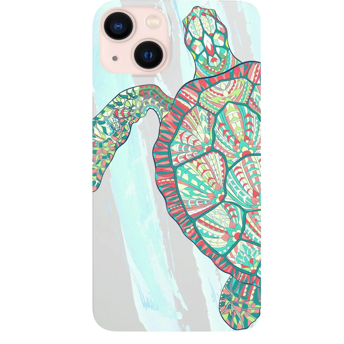 Color Layer Turtle - UV Color Printed Phone Case