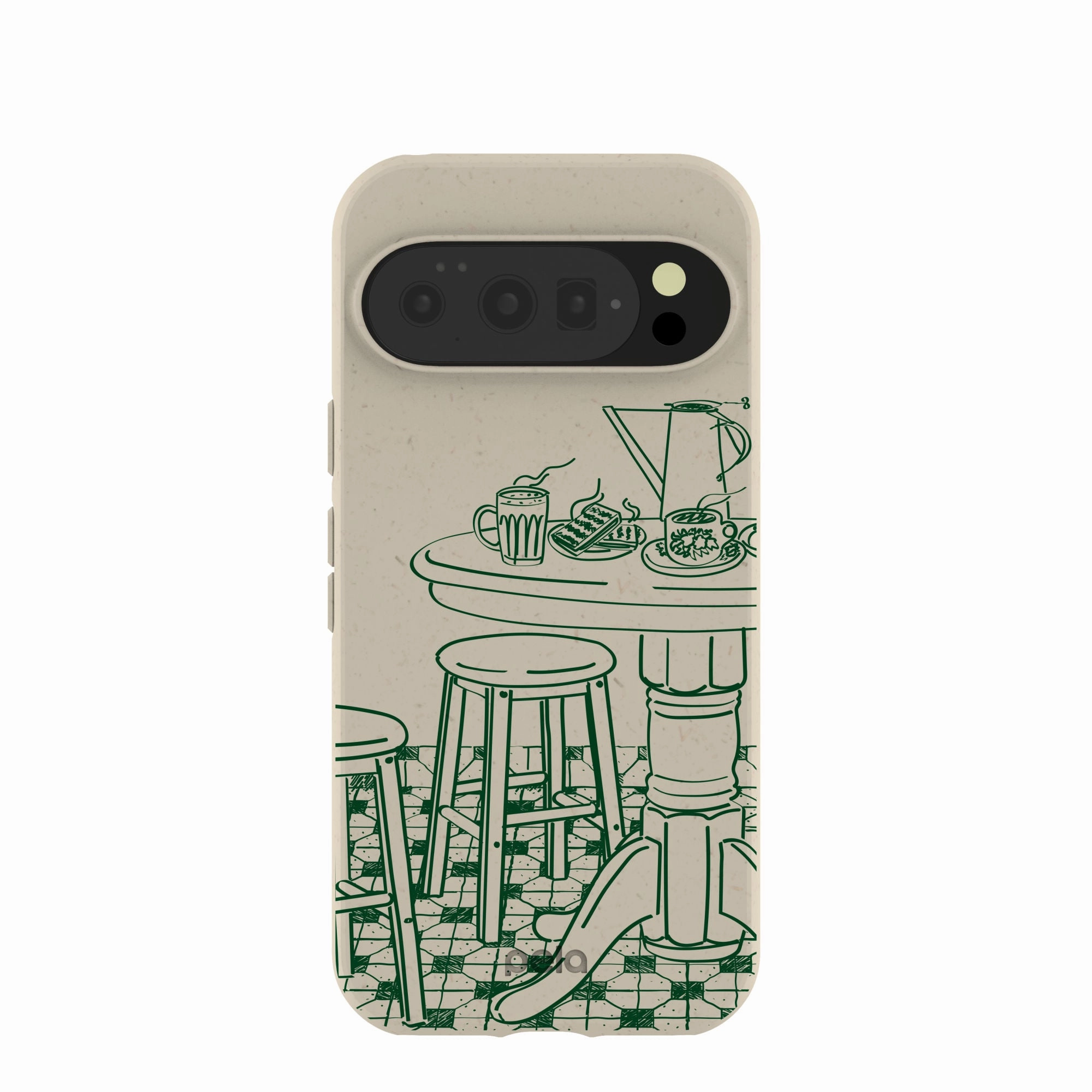 Glossy Texture London Fog Brunch Google Pixel 10/10 Pro Case