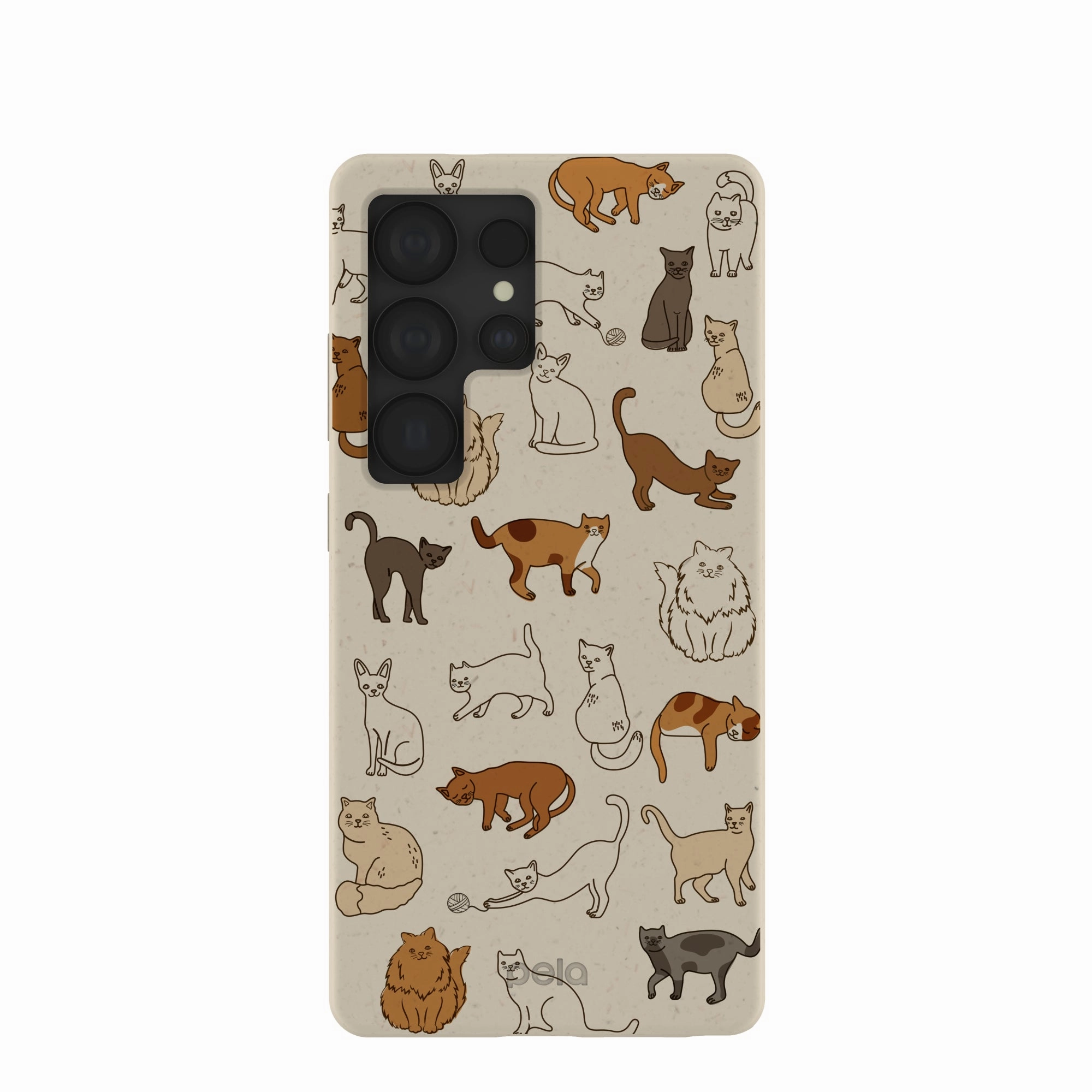 London Fog Kitty Cats Samsung Galaxy S25 Ultra Case Polished Surface