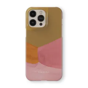 Earth Watercolor Phone Case Edge Protection Soft Layered Design