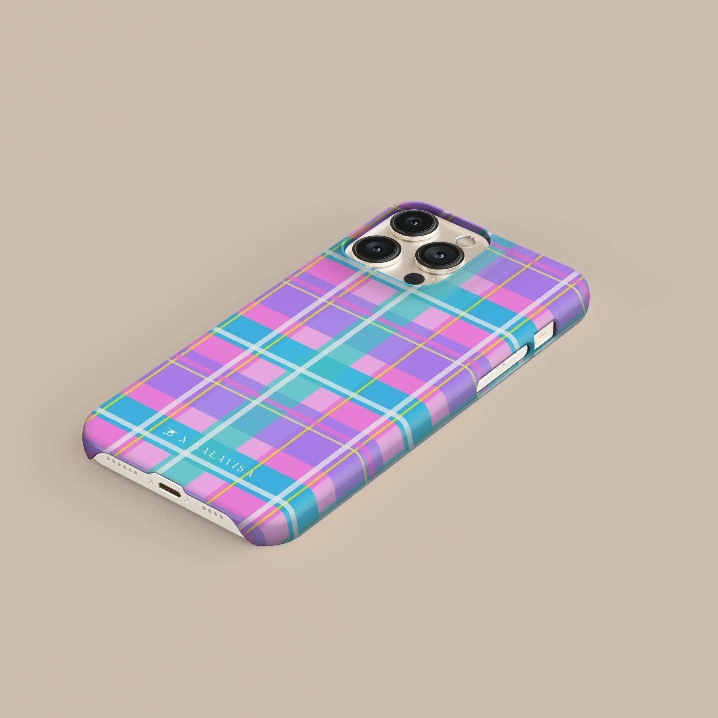 Elegant Pattern Sea Salt Phone Case