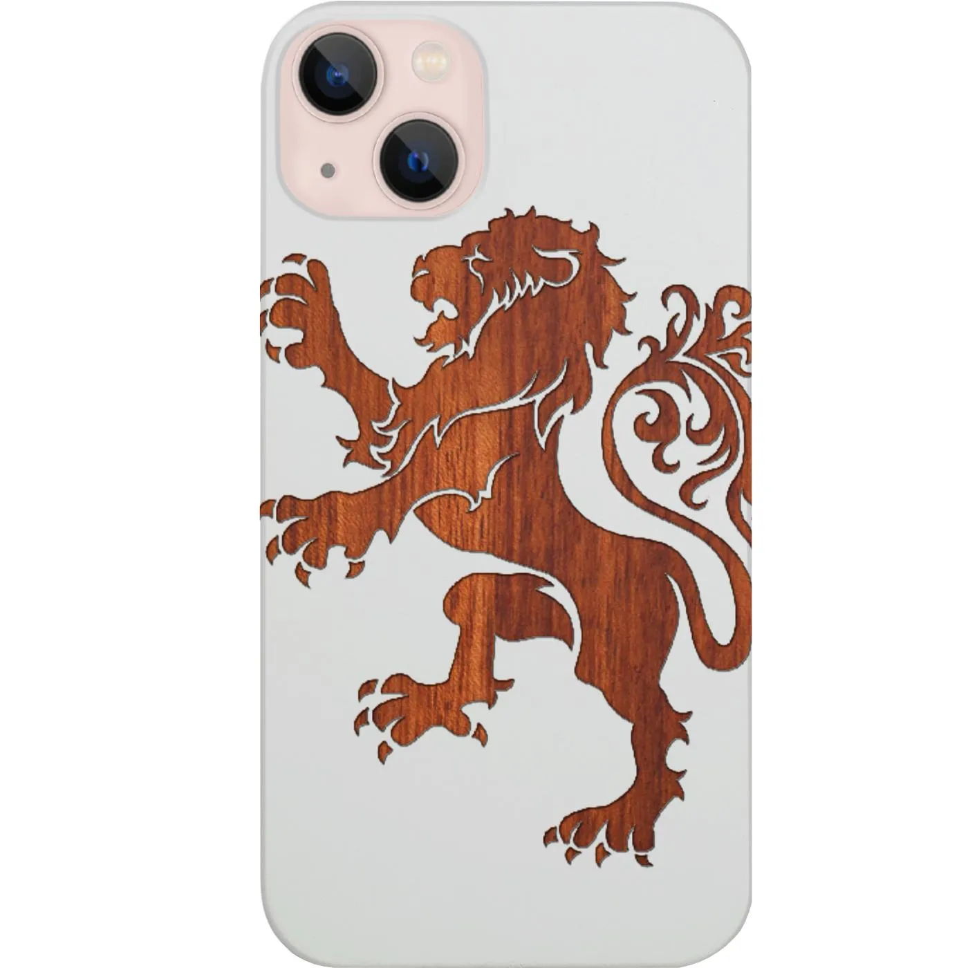 Royal Lion - Engraved Phone Case Matte Feel Soft Shape