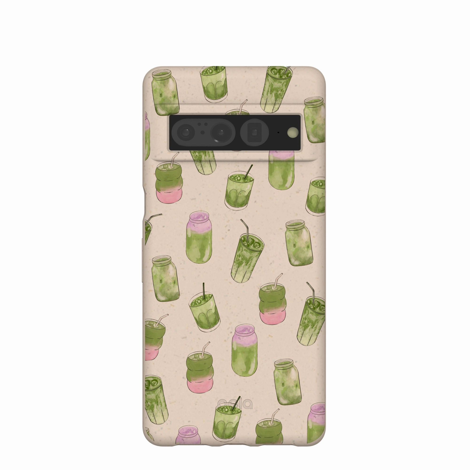 Seashell Matcha Love Google Pixel 7 Pro Case Strong Frame Smooth Feel Surface