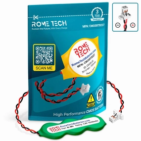 RTC CMOS Battery for Motorola Symbol MC9090-GF0HJEFA6WW Luxury Texture Finish Minimal Protection