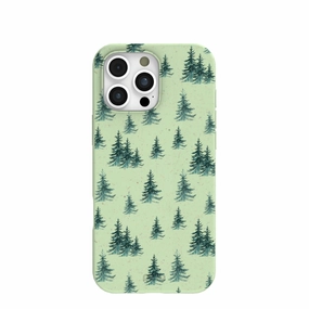 Unisex Design Compact Fit Sage Green Pine Season iPhone 16 Pro Max Case
