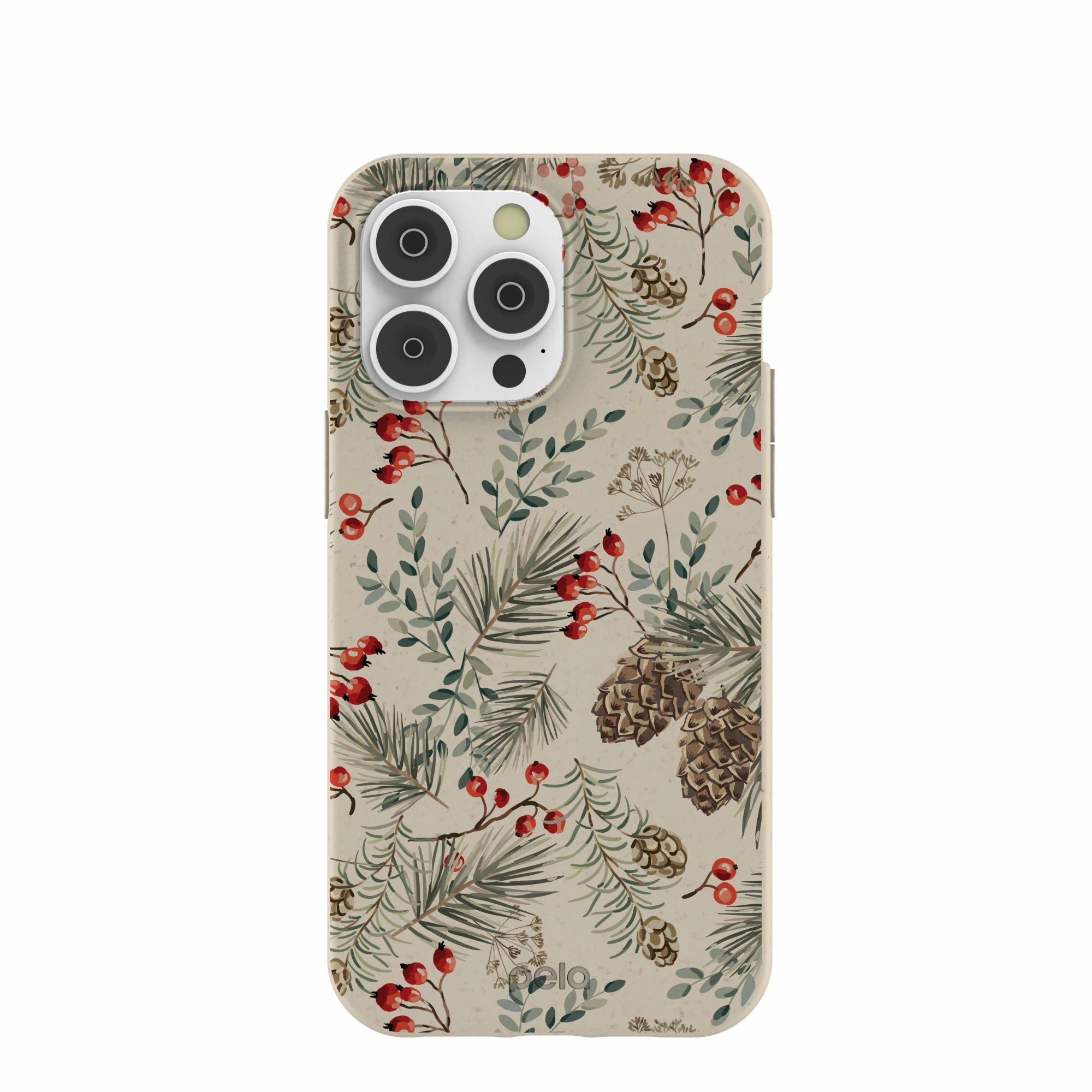 London Fog Winter Spice iPhone 14 Pro Max Case Fashion Texture Minimal Pattern