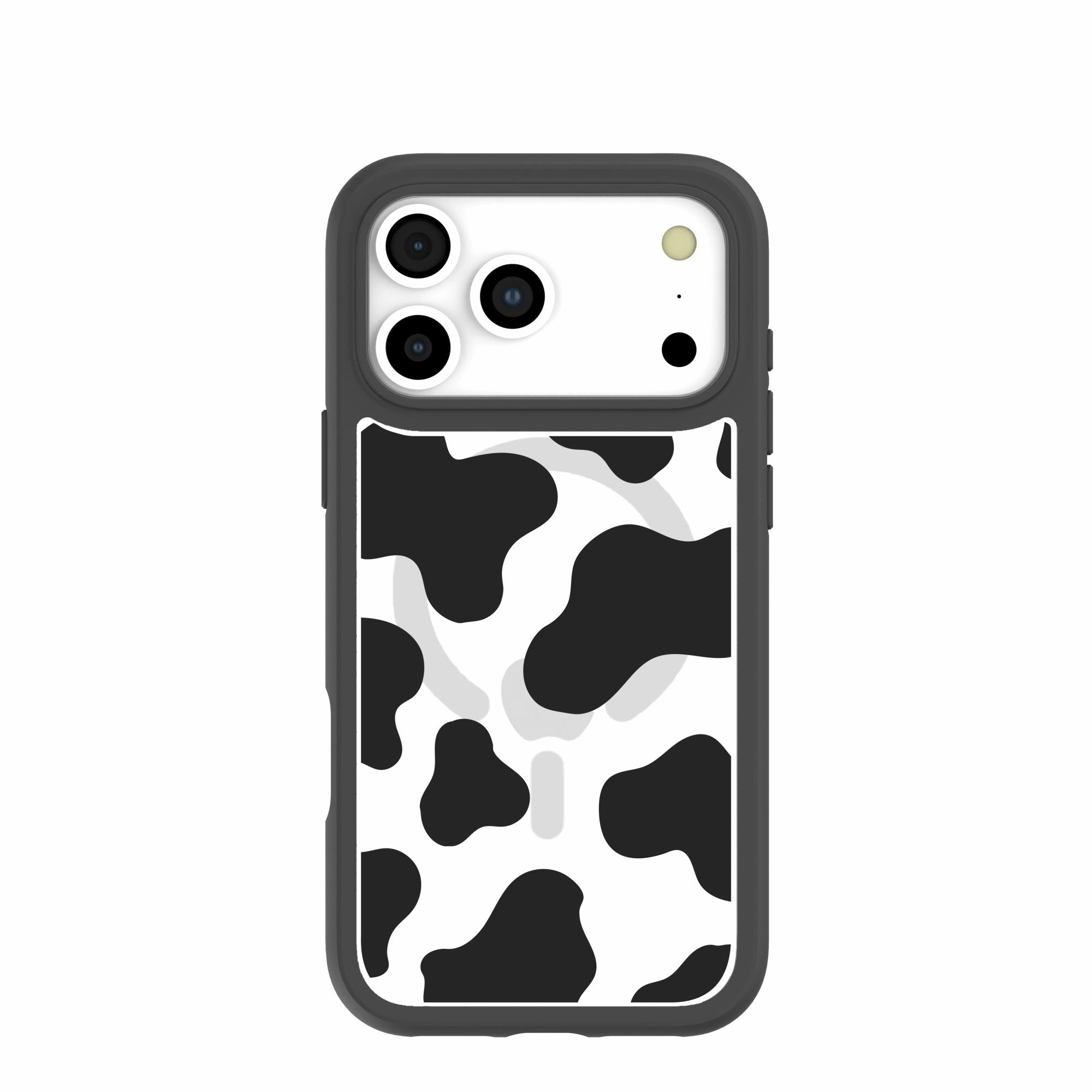 Protective Craft Clear Moo Mood iPhone 17 Pro Max Case With Noir Ridge (MagSafe included)