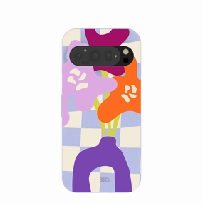 Lavender Bright Blooms Google Pixel 9/9 Pro Case Strong Outline High protection