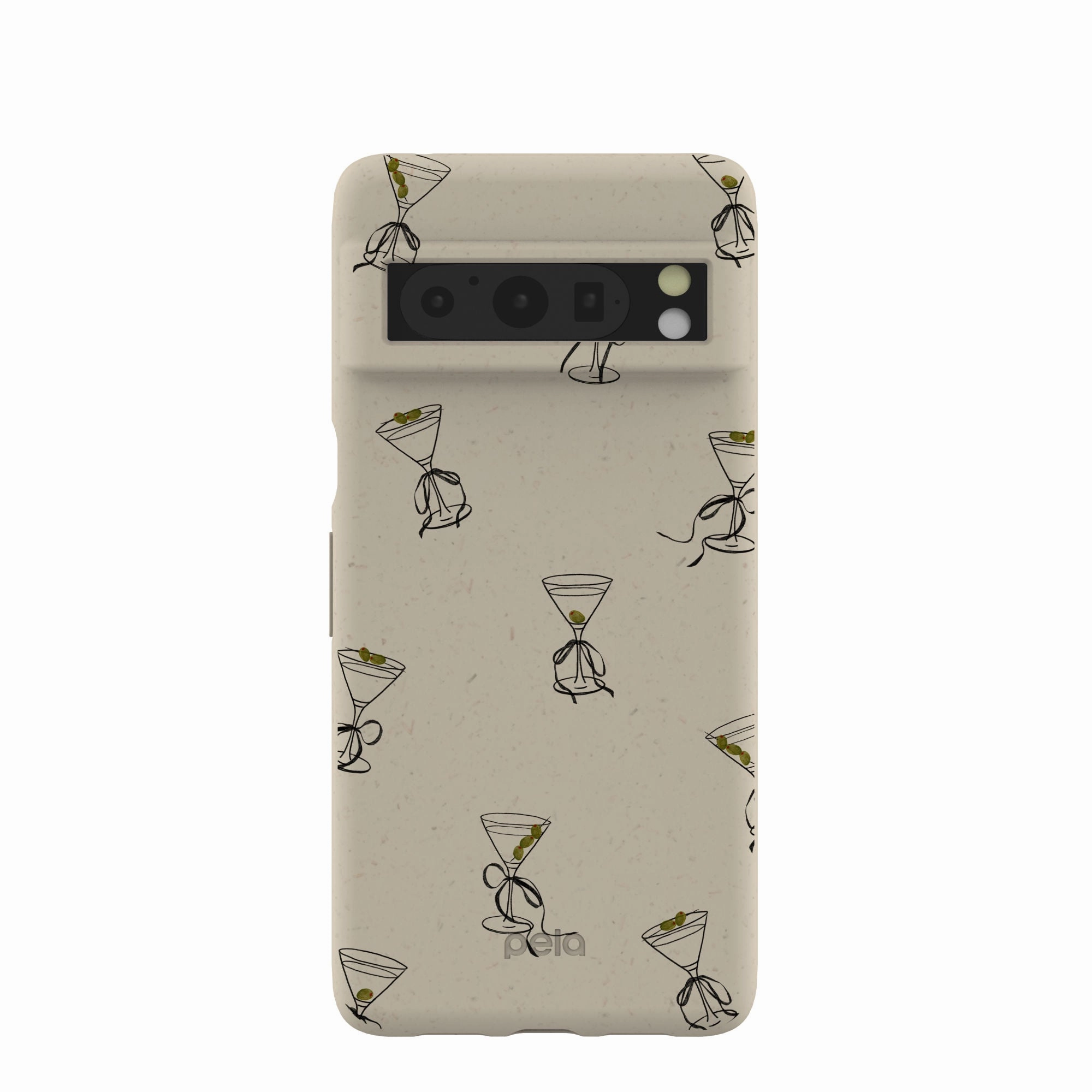 Printed Artwork Compact Feel London Fog Martini Me Google Pixel 8 Pro Case