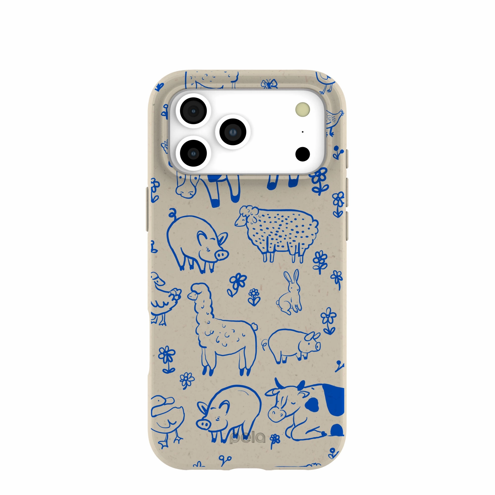 London Fog Happy Farmyard iPhone 17 Pro Max Case Strong Grip