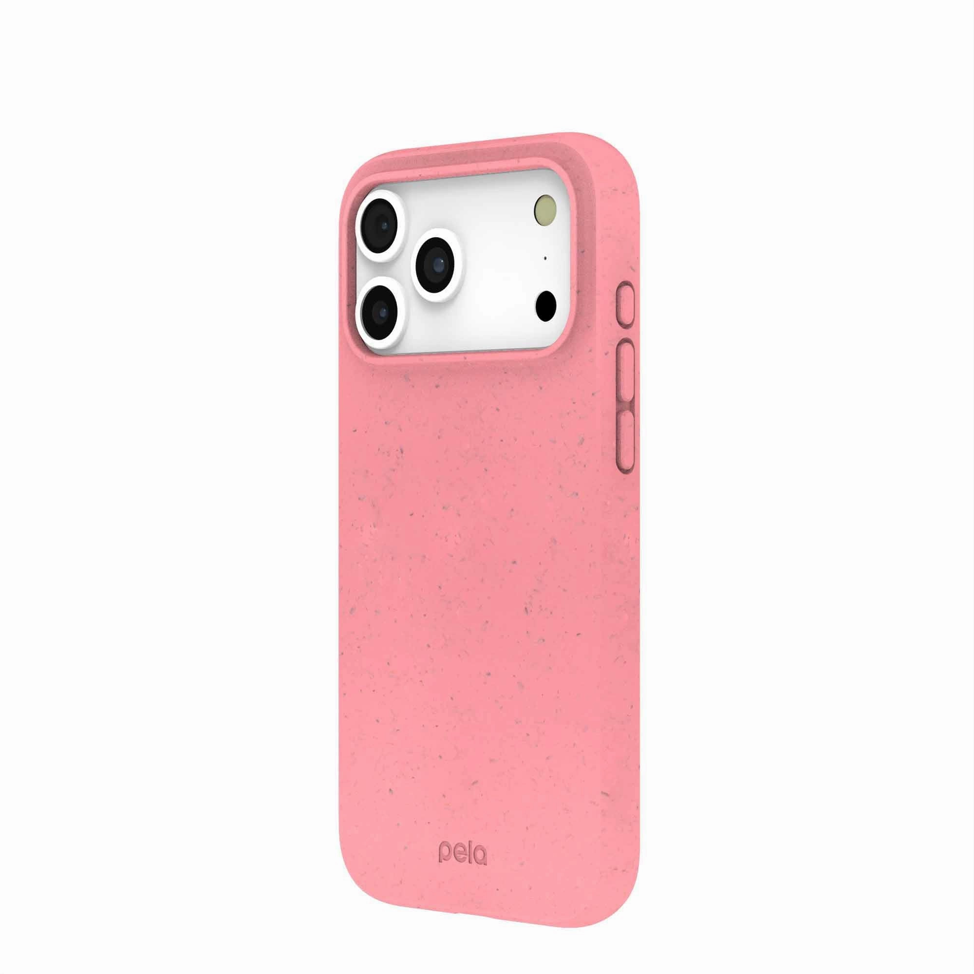 Unique Artwork Protective Edge Layer Bubblegum Pink iPhone 17 Pro Max Case