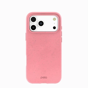 Heat resistant Bubblegum Pink iPhone 17 Pro Max Case