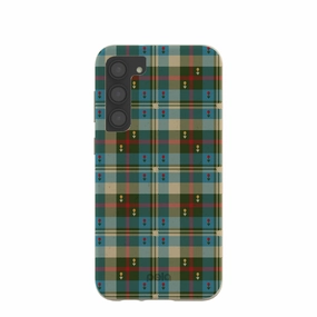 London Fog Plaid Picnic Samsung Galaxy S23 (Plus) Case Durable Pattern