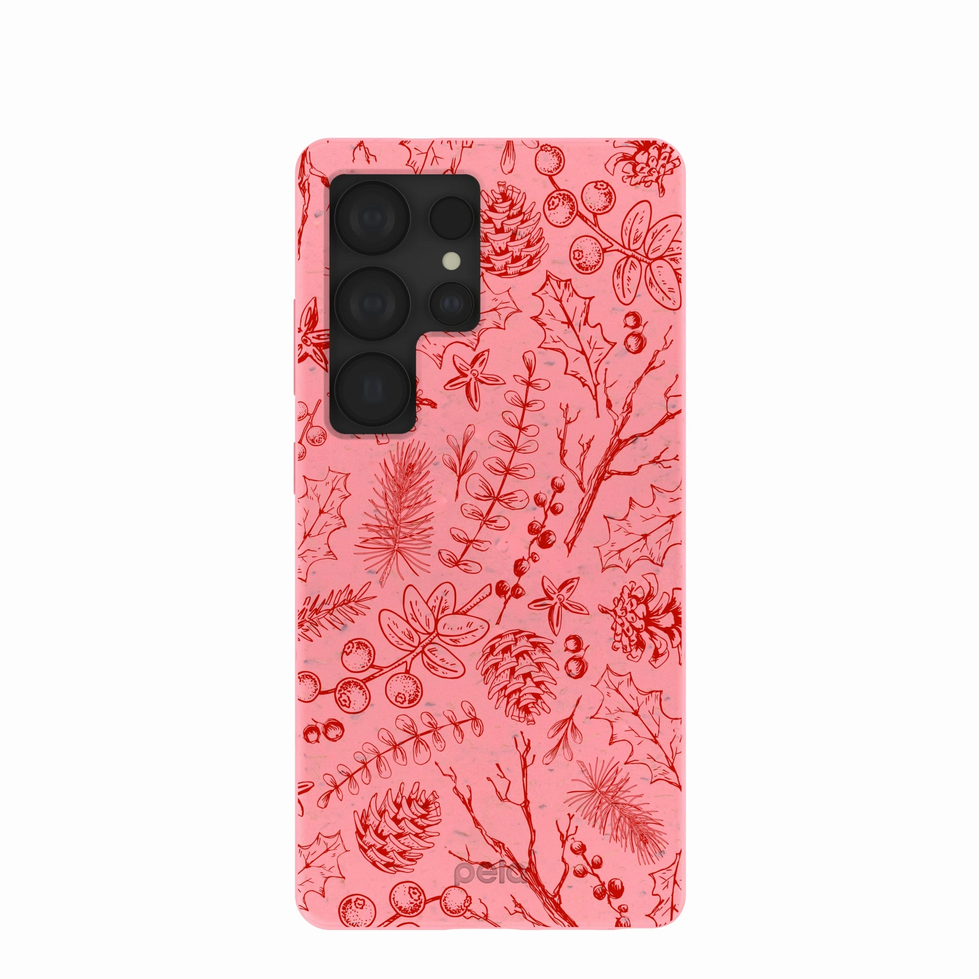Unisex Design Bubblegum Pink Festive Forest Samsung Galaxy S25 Ultra Case
