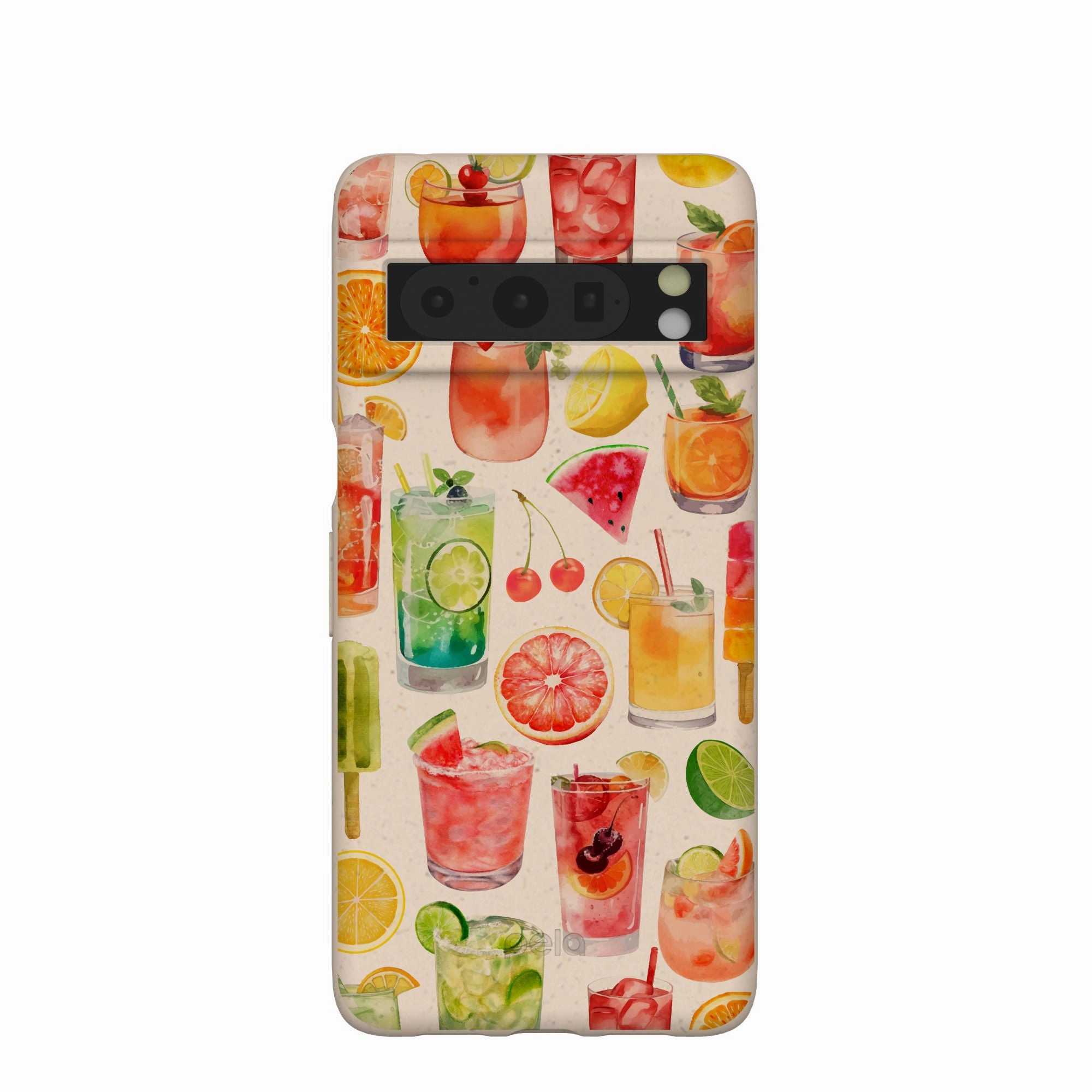 Seashell Sunset Sips Google Pixel 8 Pro Case Modern Layer