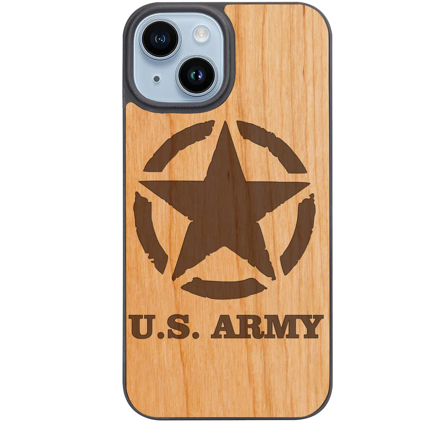 U.S. Army - Engraved Phone Case Rugged Surface Build Gloss Finish