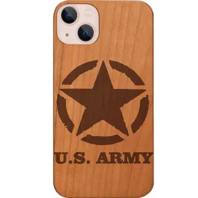 Soft Shape U.S. Army - Engraved Phone Case
