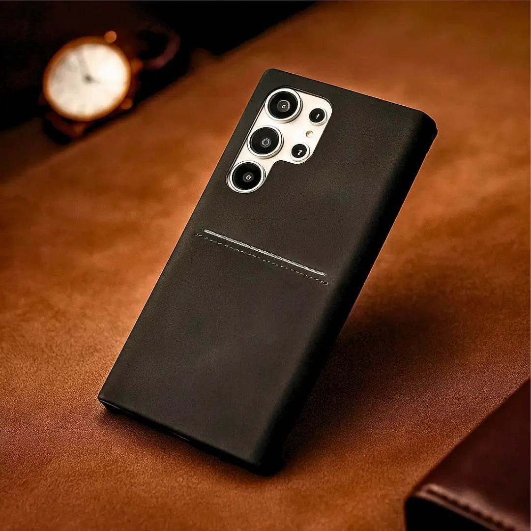 Comfort touch Velvety Matte Card Slot Case - Samsung