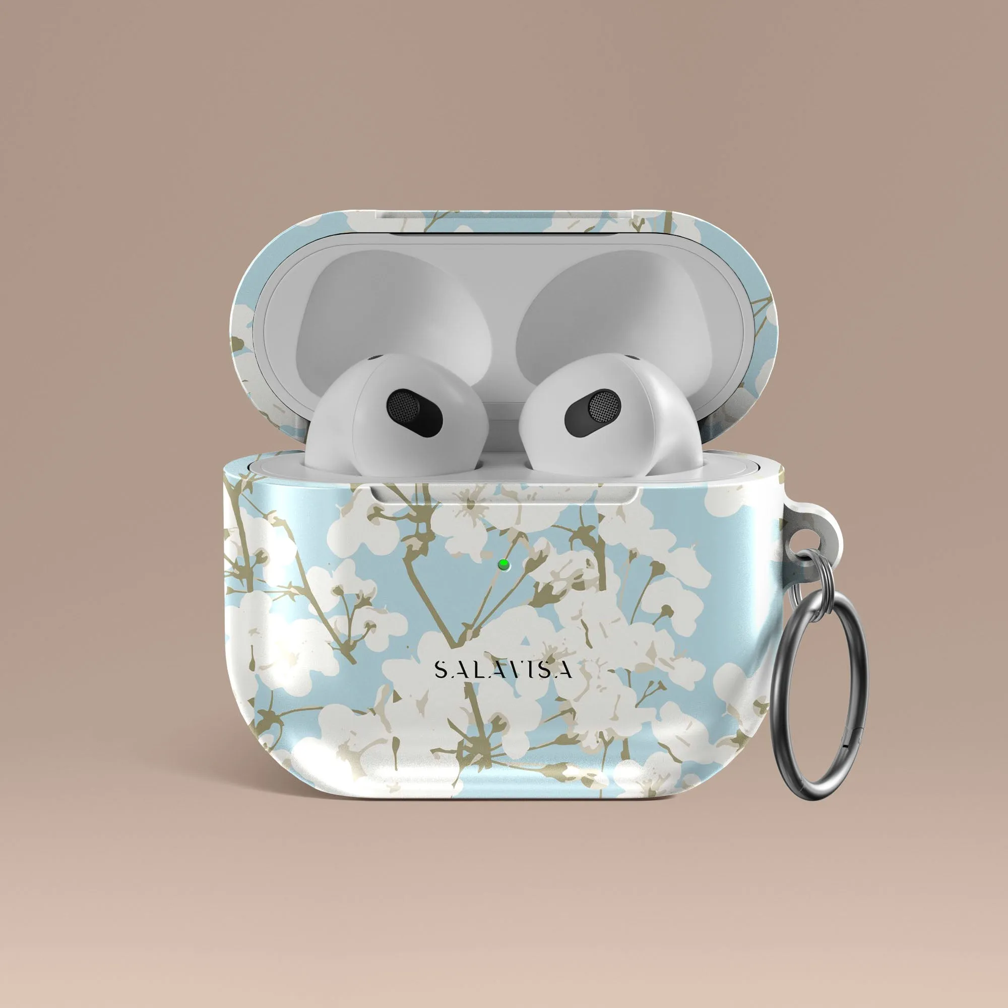 ultra thin pocket airpods protector Portable Audio Case Spring Apple Flower AirPods Case