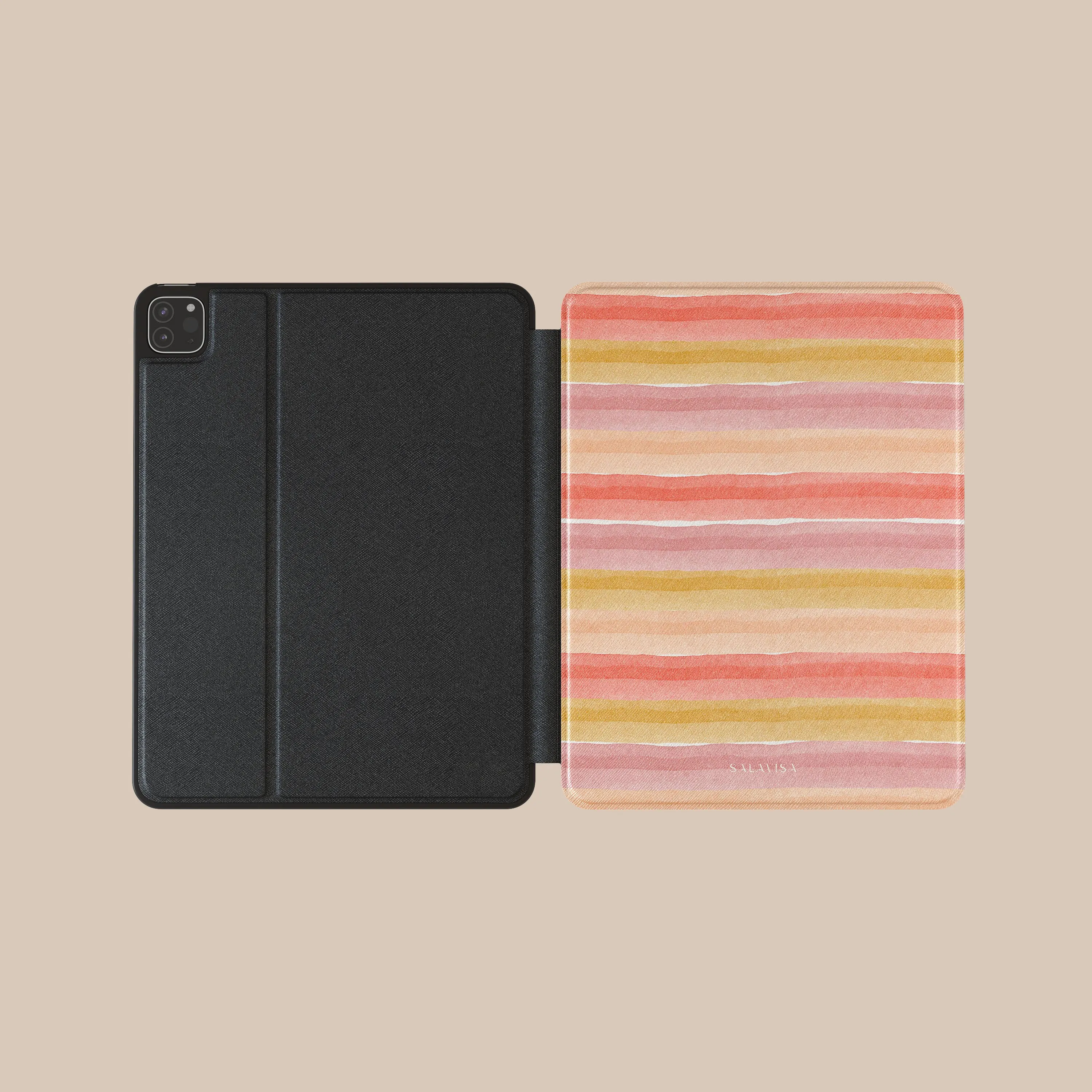 modern pad holder compact carry sleeve Warm Hues iPad Case