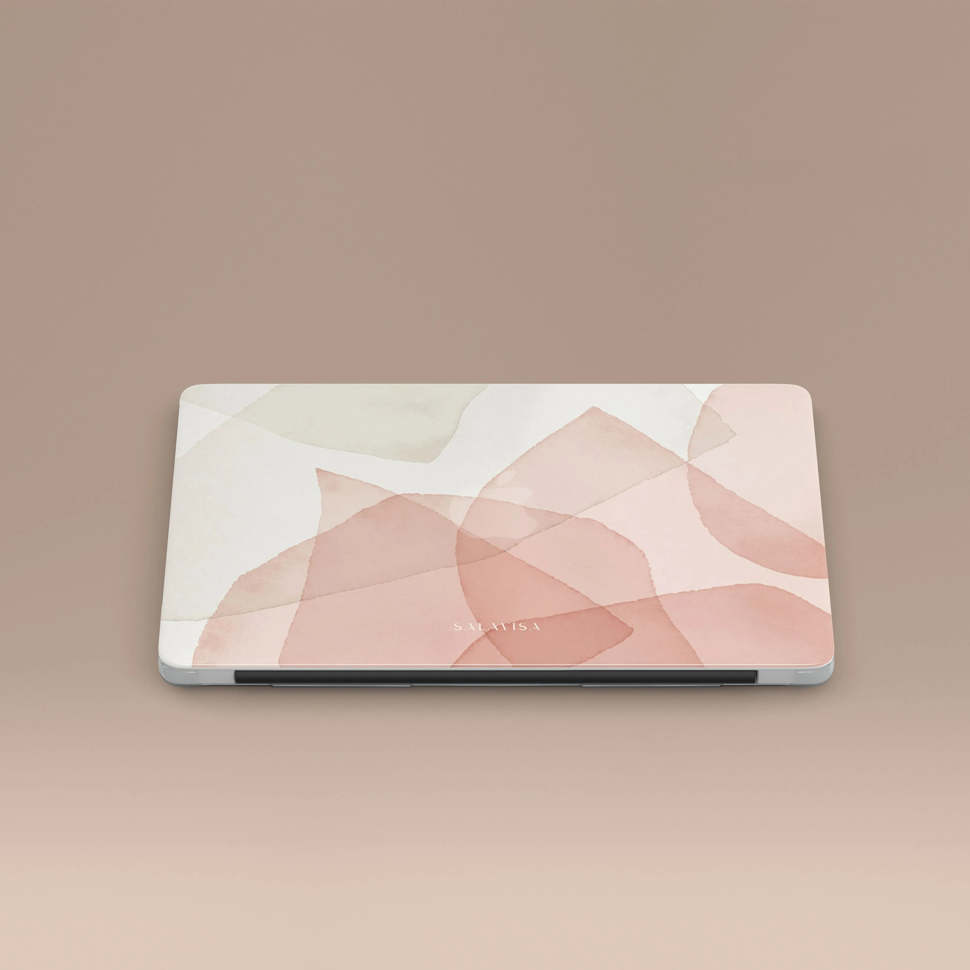 Hybrid Texture Layer Pink Layers MacBook Case