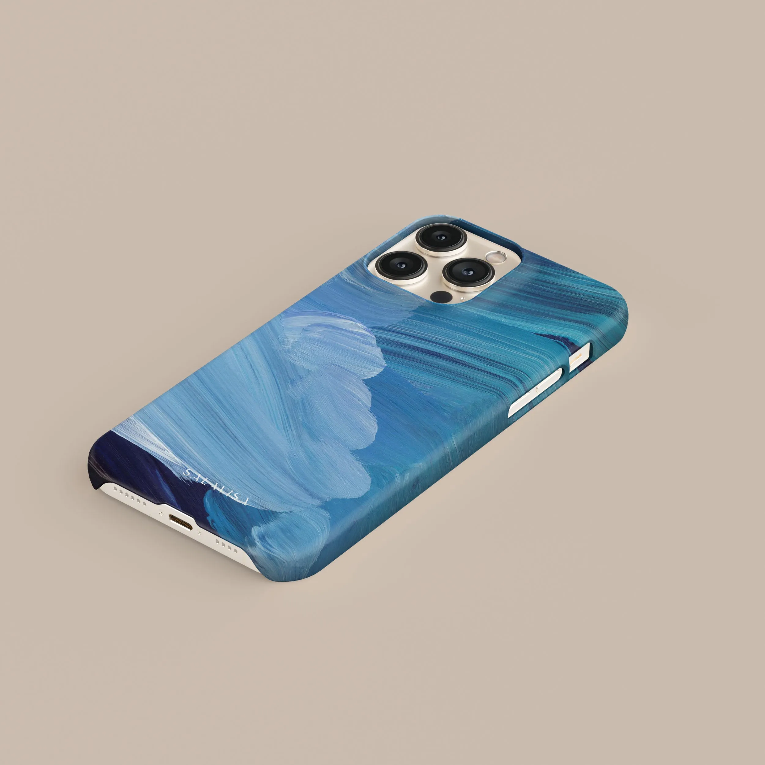 Color Pattern Winter Canvas Phone Case