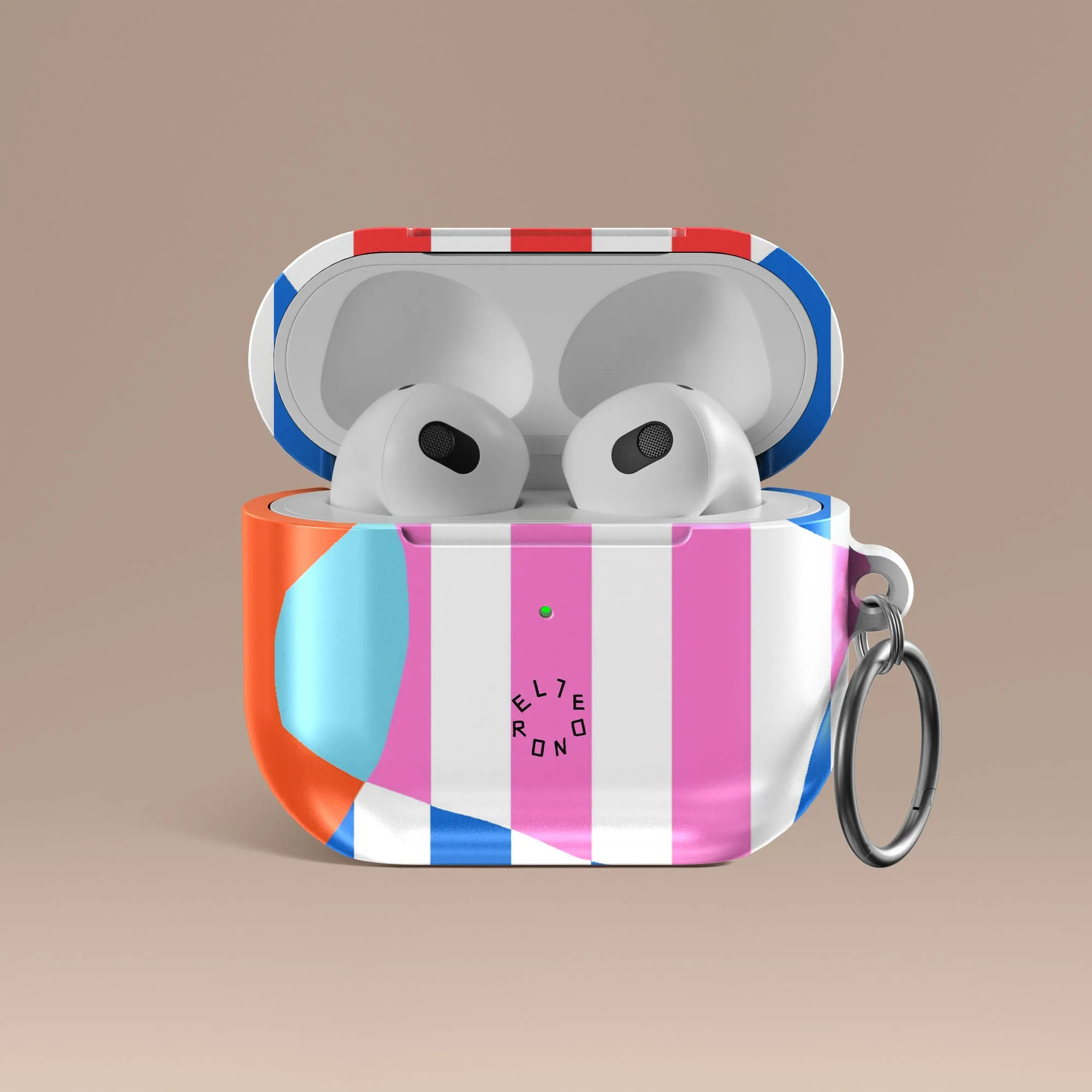 wireless lifestyle silicone cover Stripped Symphony AirPods Case