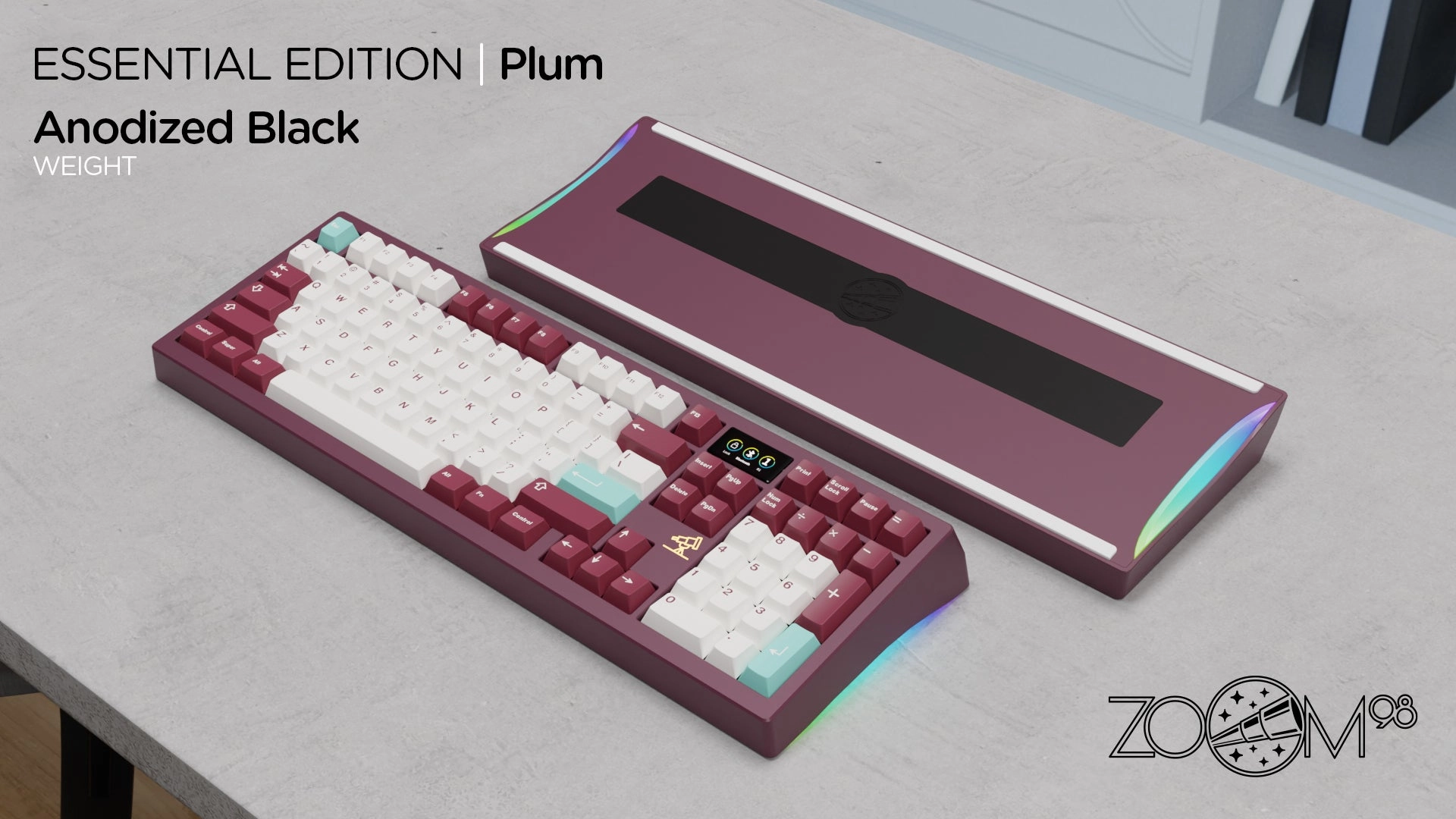 Zoom98 EE Plum Sport Design Minimal Aesthetic